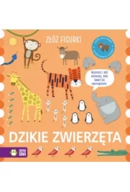 Złóż figurki. Dzikie zwierzęta