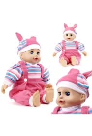 Lalka Maja bobas płacze śmieje się mówi 40cm