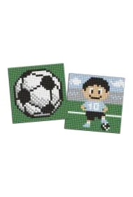 Diamentowa mozaika Kids naklejka - Sport Futbol