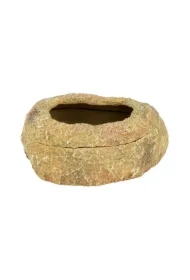 Dekoracja terrarystyczna miska do karmienia z przykrywką antyucieczkową 12cm