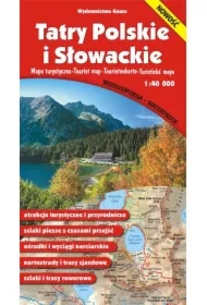 Tatry Polskie i Słowackie. Mapa turystyczna
