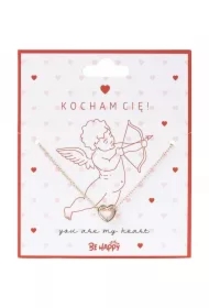 Łańcuszek z zawieszką serduszko