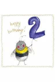 Karnet Urodziny 2 S537 Pszczółka