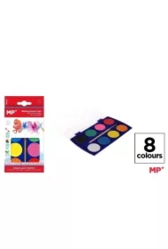 Farba akwarelowa z pędzelkiem 8 kolorów