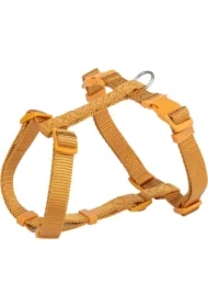 Premium, szelki typu H, dla psa, curry, M-L: 52-75 cm/20 mm