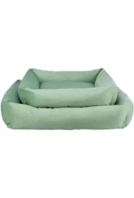 Alena, legowisko, dla psa/kota, niebiesko/szare, 80 x 60 cm