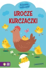Wiosenne malowanki. Urocze kurczaczki