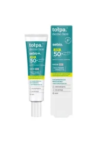 Dermo Face Sebio+ krem CC do twarzy z filtrem SPF50+ PA++++ Natural Beige
