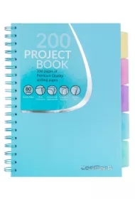 Kołozeszyt B5 PP Pastel Powder Blue