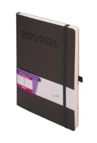 Kalendarz 2025/2026 B5 18 mies. grafitowy (TDW)