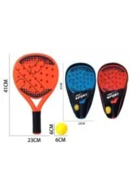 Rakietka plastikowa do ping-ponga + piłeczka mix