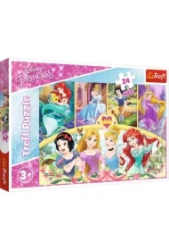 Puzzle maxi 24 el. Magia wspomnień. Disney Princess
