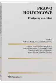 Prawo holdingowe Praktyczny komentarz