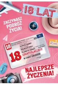 Karnet Urodziny 18