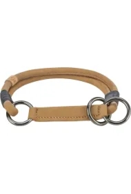 Be Nordic, obroża zaciskowa, dla psa, brązowa, skórzana, S&ndash;M: 40 cm/o 8 mm