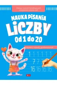 Nauka pisania. Liczby od 1 do 20