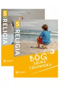 Pakiet: Bóg szuka człowieka 5. Podręcznik z ćwiczeniami do religii dla 5 klasy szkoły podstawowej. Część 1-2