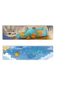 Zakładka kartonowa - Book Dragon