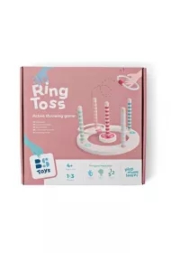 Drewniany Rzut obręczą na koło