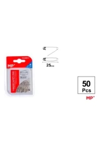 Agrafki srebrne 25mmx50szt