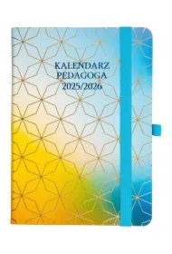 Kalendarz pedagoga 2025/2026 B6 tygodniowy Salsa tęczowy