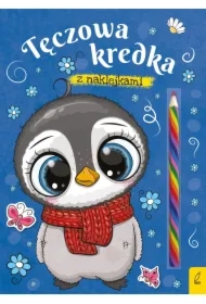 Tęczowa kredka. Pingwin