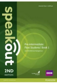 Speakout. 2ND Edition. Flexi. Pre-Intermediate. Student`s Book 1 with DVD-ROM with MyEnglishLab