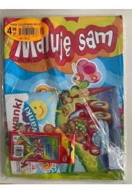 Maluję Sam + kolorowanka + kredki