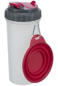 Pojemnik na karmę i wodę, plastik, o11 x 23 cm