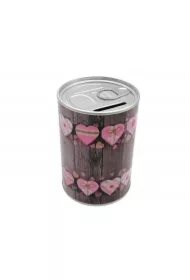 Skarbonka metalowa 11x7,5cm