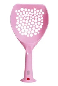 Łopatka do kuwety Kitty, różowa, 9 x 15.5 x 32 cm