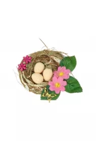 Koszyk z pisankami 13x11x4cm