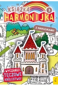 Książka harmonijka. Wyczaruj tęczowe królestwo 3