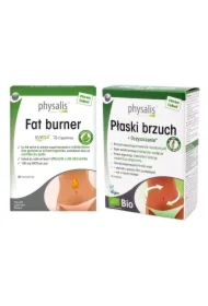 Zestaw suplementów diety: Płaski brzuch + Fat burner