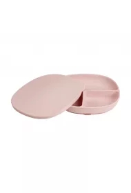 Talerzyk z przykrywką, różowy