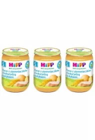 Puree z ziemniaczków z kukurydzą i indykiem po 5. miesiącu zestaw