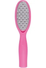 Tarka do pedicure metalowa różowa