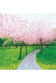 Karnet z kopertą Kwitnące wiśnie