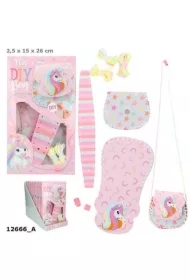 Zestaw do robienia torebki DIY z Jednorożcem Ylvi 12666A