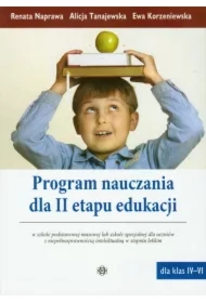 Program nauczania dla II etapu edukacji w szkole podstawowej masowej lub szkole specjalnej dla uczniów z niepełnosprawnością intelektualną w stopniu lekkim