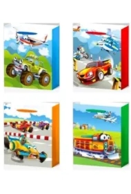 Torebka prezentowa M Pojazdy