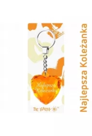 Brelok serce Najlepsza Koleżanka