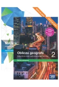 Pakiet podręczników: MATeMAtyka, Oblicza geografii. Zakres podstawowy. Liceum i technikum. Klasa 2. Edycja 2024