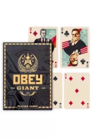 Obey, karty do gry, edycja złota