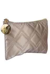 Gold &amp; Black mała kosmetyczka pikowana Złota