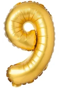 Balon foliowy XXL 9 złoty