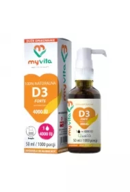 Witamina D3 4000IU krople - suplement diety