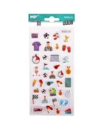 Naklejki 3D piłka nożna