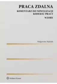 Praca zdalna. Komentarz do nowelizacji Kodeksu pracy. Wzory