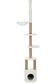 Drapak stojący Aurelio, podłogowo - sutowy, 220&ndash;250 cm, biały